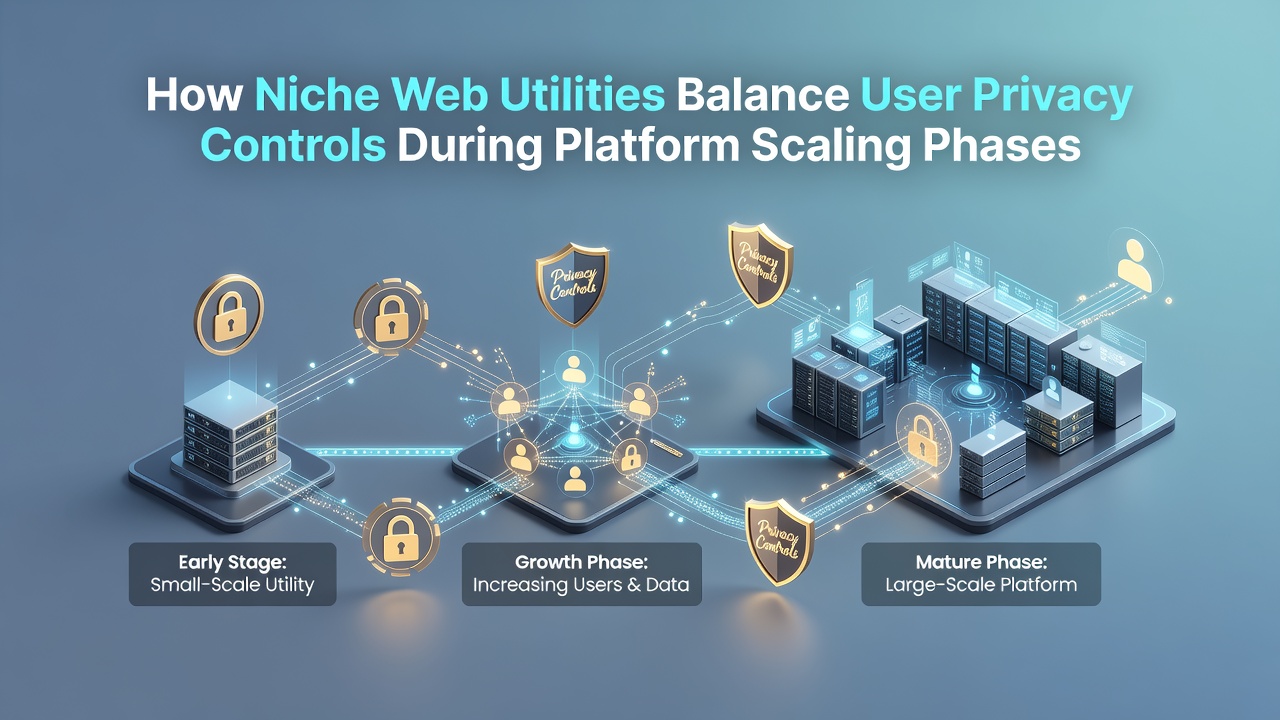 How Niche Web Utilities Balance User Privacy Controls During Platform Scaling Phases